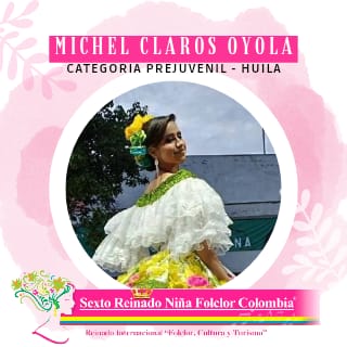 ‘Niña folclor Colombia’