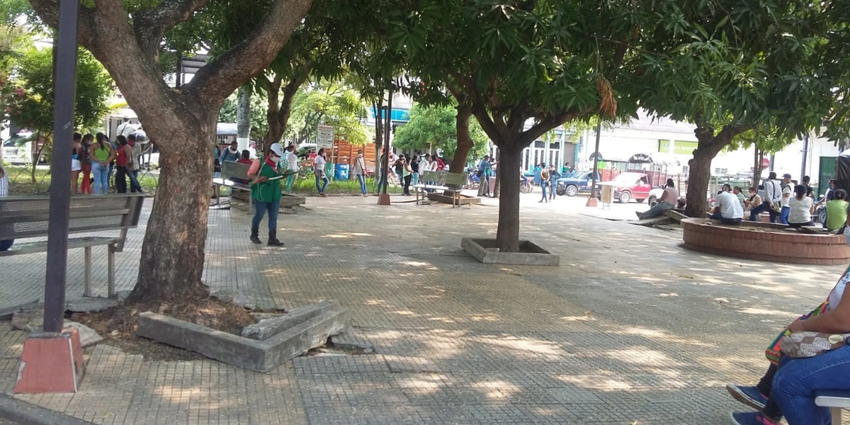 En Ortega se evidencian aglomeraciones en diferentes espacios del municipio.