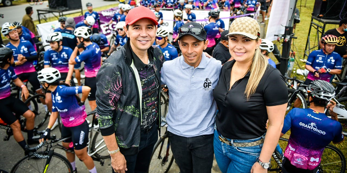 El evento fue organizado por el ex ciclista tolimense Fredy González.