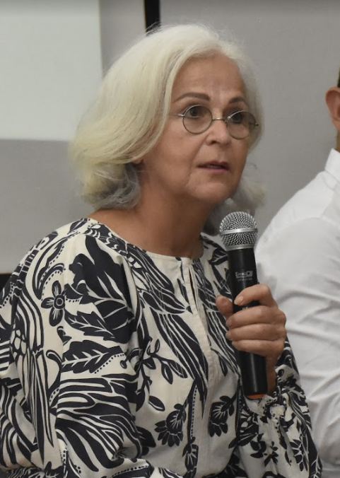 Julia Salvi, presidente de la ‘Fundación Salvi’, en rueda de prensa sobre las novedades del  ‘Ibagué festival’.