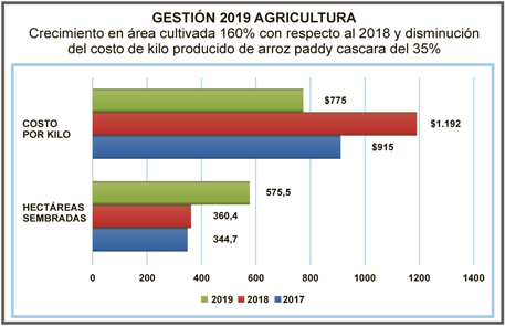 Gestión 2019 Agricultura