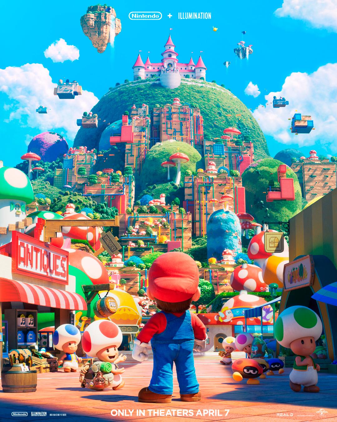 Nintendo publica primer tráiler de esperada película de Super Mario