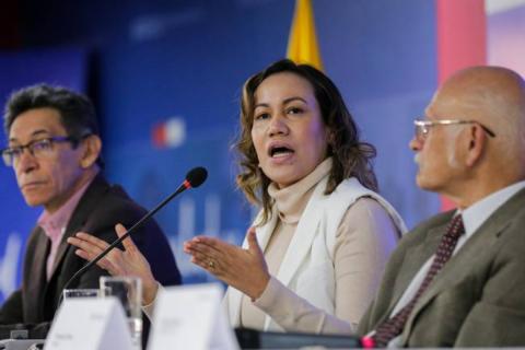 Carolina Corcho, ministra de Salud y Protección Social.