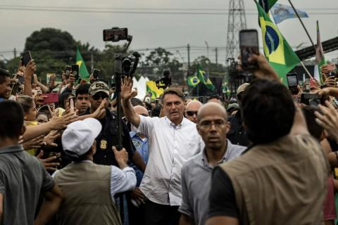 El presidente Jair Bolsonaro