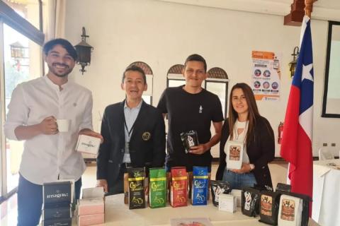 Empresarios ibaguereños del café viajaron a Chile, un país de gran potencial exportador para este producto.
