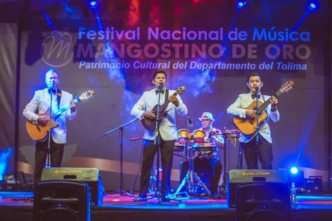 Este festival es apoyado por el Ministerio de Cultura (Programa Nacional de Concertación Cultural), la Gobernación del Tolima, Alcaldía de Ibagué, Alcaldía de Mariquita y cuenta con el acompañamiento de organizaciones y empresas que le apuestan al desarrollo cultural de la región.