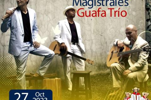 Las clases magistrales serán orientadas por la agrupación instrumental Guafa Trío.