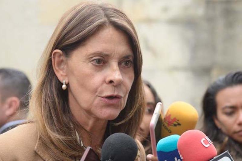 Marta Lucía Ramírez, vicepresidente de Colombia. 