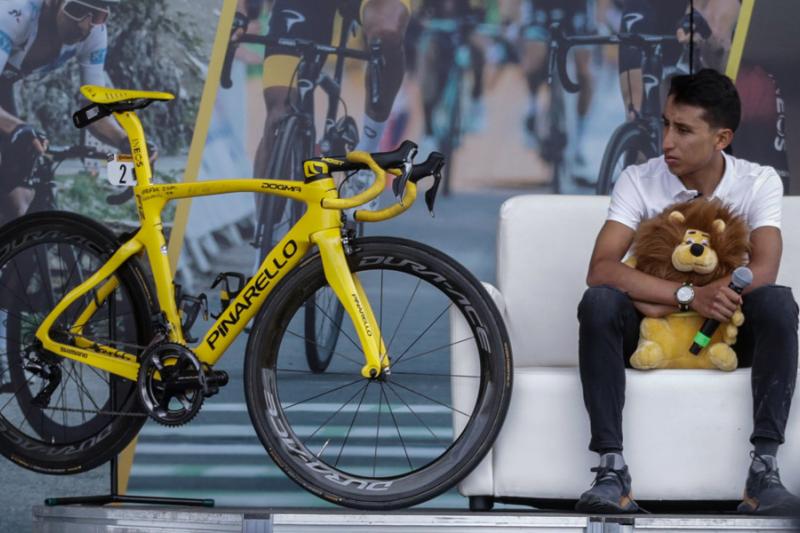 El colombiano Egan Bernal es el vigente campeón del Tour de Francia.