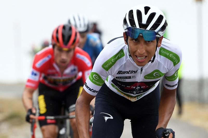 Egan Bernal fue el mejor colombiano en la Vuelta a España 2021, siendo sexto.