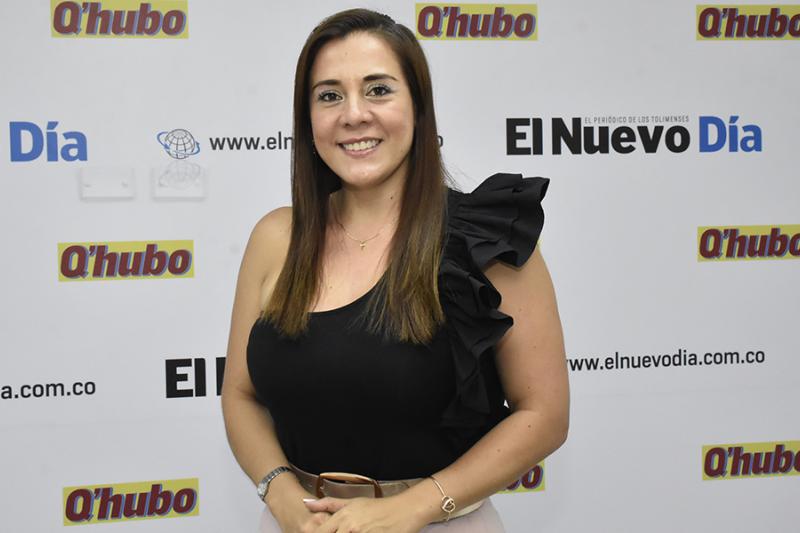Victoria Castillo, gerente de la Lotería del Tolima, indicó que su equipo de trabajo fue fundamental para superar las metas trazadas.
