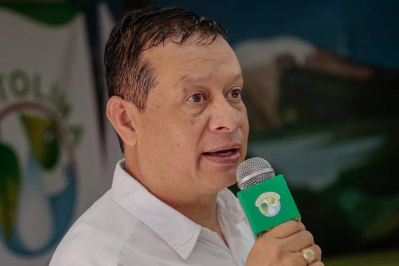 Hugo Fernando Arce, alcalde de Chaparral.