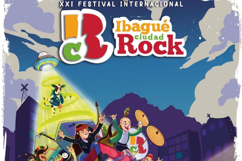 ¡El Festival Ibagué Ciudad Rock está de regreso!