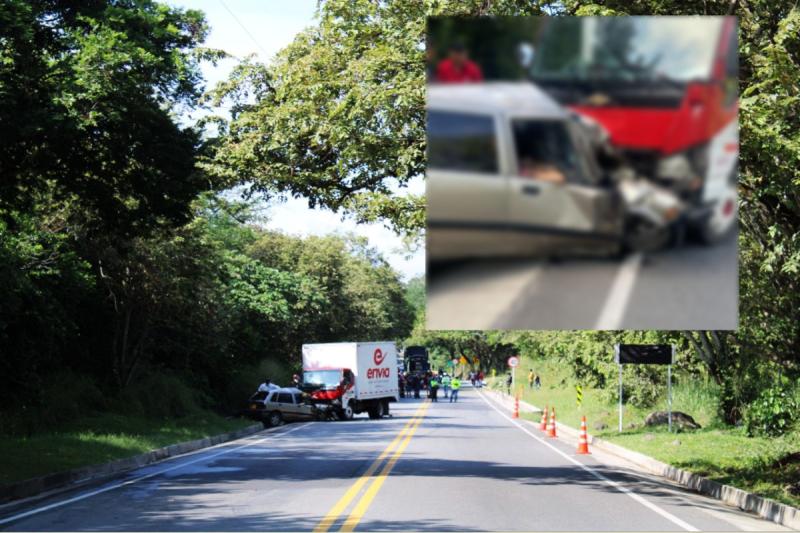 El grave accidente de tránsito registrado durante la mañana de este miércoles en importante vía del Tolima dejó dos personas fallecidas. 