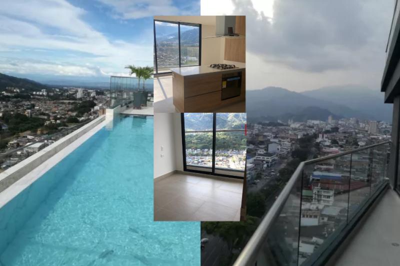 Así es un apartamento de $1.800.000 al mes en Ibagué: tremenda vista, sauna, piscina, etc