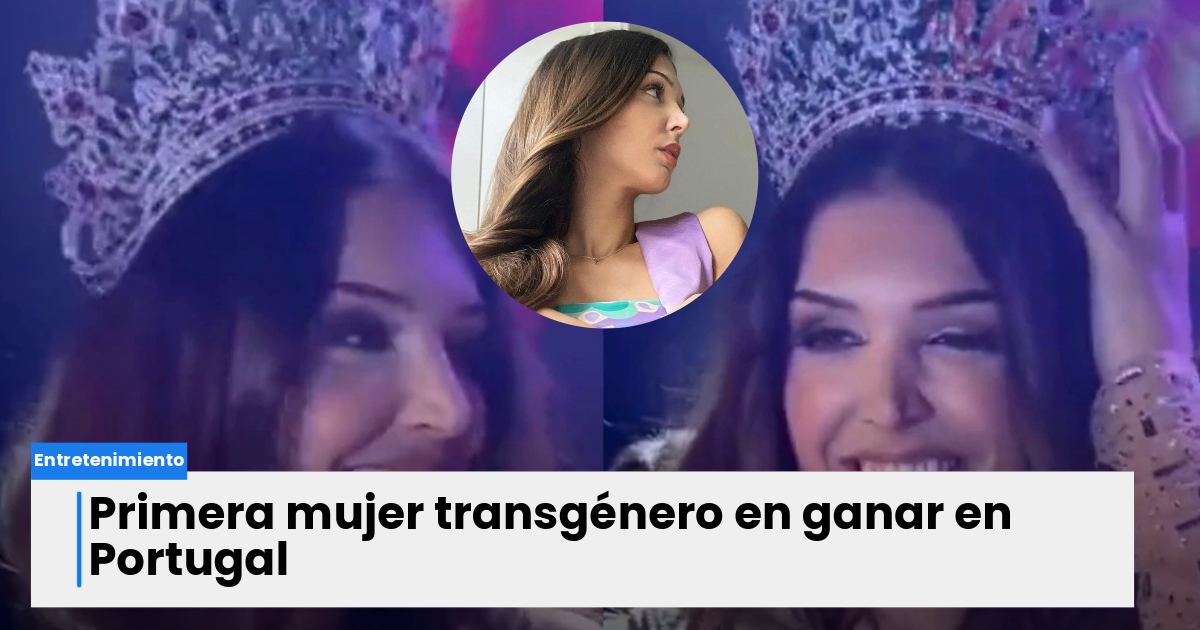 Esta é Marina Machete, mulher transexual, primeira a vencer Miss Portugal