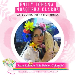 ‘Niña folclor Colombia’