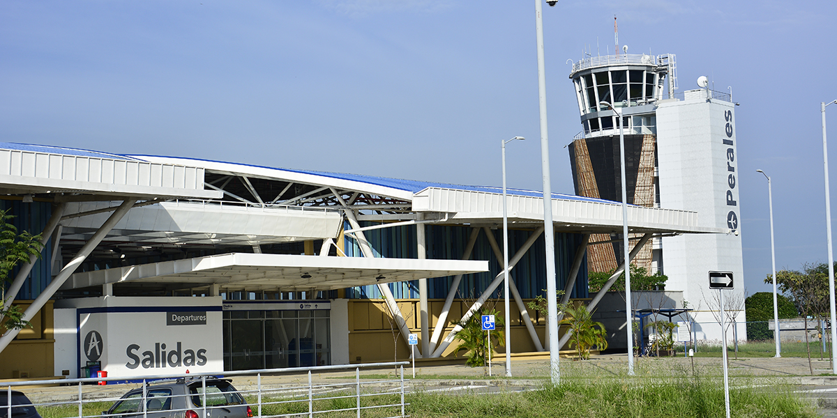 El Aeropuerto Perales se entregó modernizado en junio de 2018 por el gobierno de Juan Manuel Santos; se invirtieron $97 mil millones en estas obras.