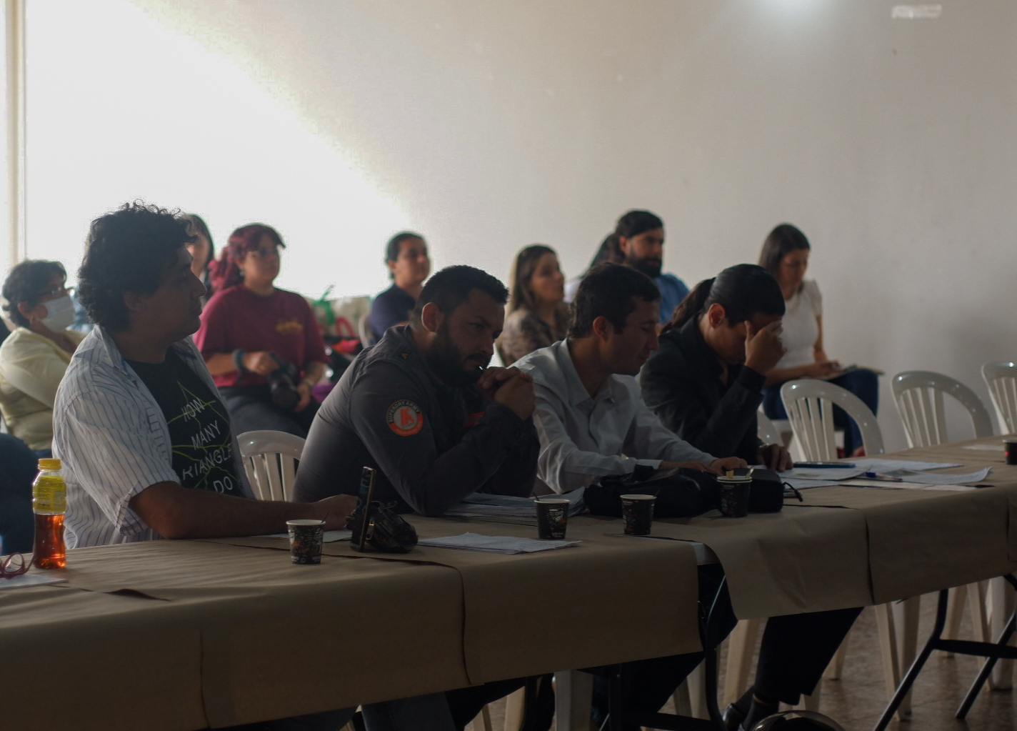 Miembros del colectivo ambiental ‘Los Samanes’.