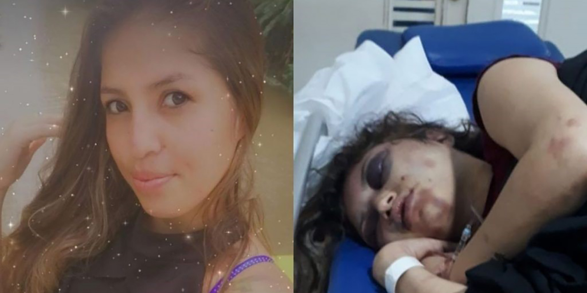 María Victoria Galicia Carrillo, quien ahora cuenta con 24 años de edad, cuando fue agredida. 