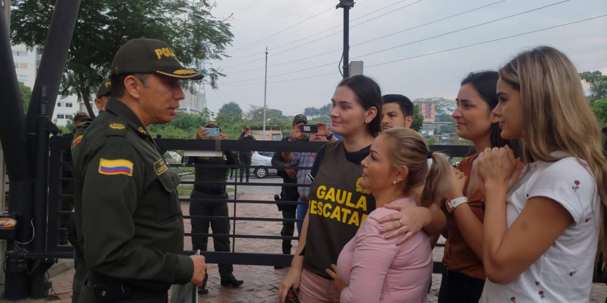 La joven fue trasladada desde Medellín y se reencontró con su familia el viernes 20 de marzo.