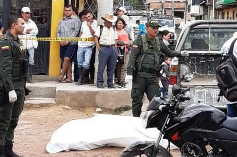 El hombre fue asesinado a plena luz del día en Planadas. 