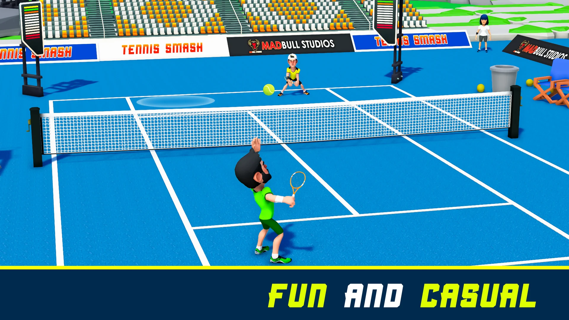 Tennis 3D Clash: Perfect Smash