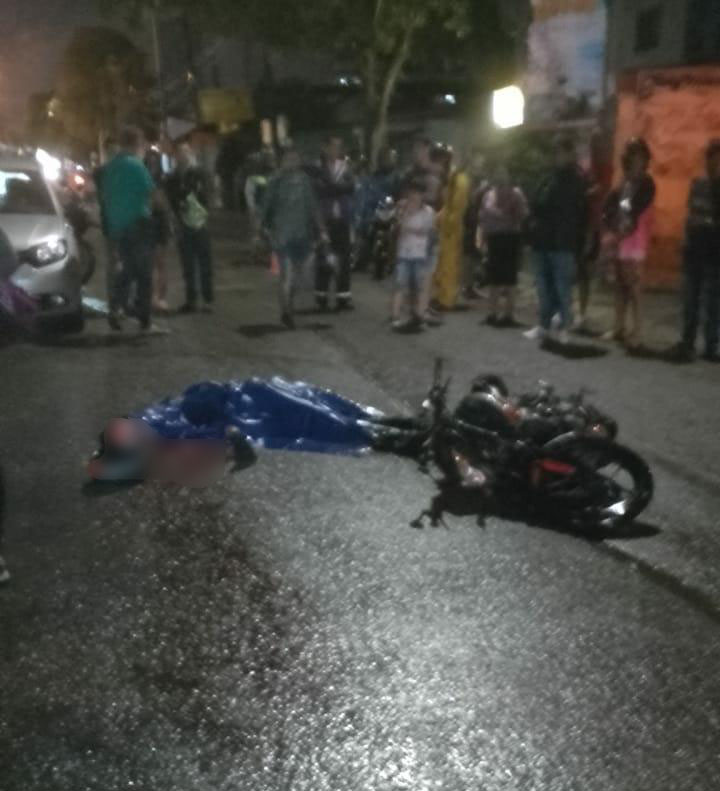 motociclista muerto