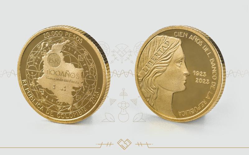 Moneda de 20 mil pesos