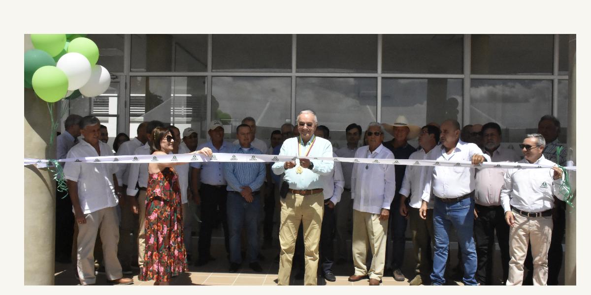 Rafael Hernández Lozano, gerente general de Fedearroz, oficializó la inauguración de la nueva sede. 