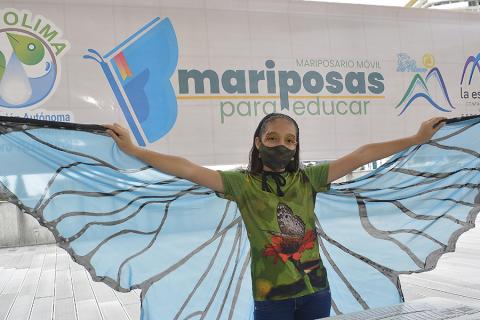 Lina Marcela Moreno, la entomóloga más joven del país, hizo parte de este proyecto.
