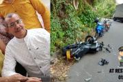 Luto en el Tolima por la trágica muerte de don Edgar: iba en su moto, chocó y falleció