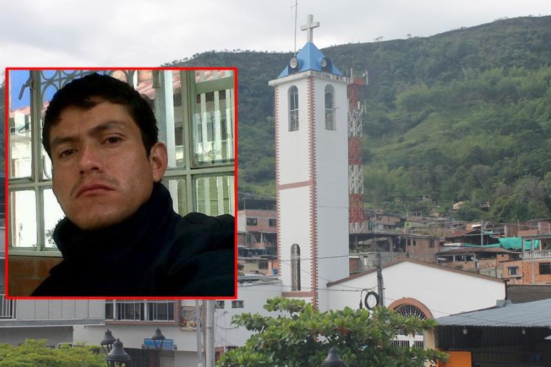 Óscar Ovey Peñuela Díaz, sujeto asesinado. 