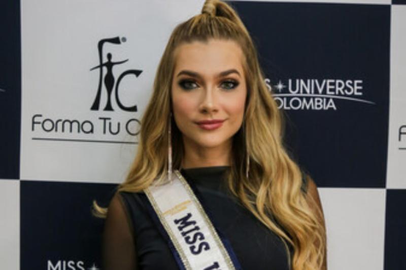 La bella colombiana a Miss Universe