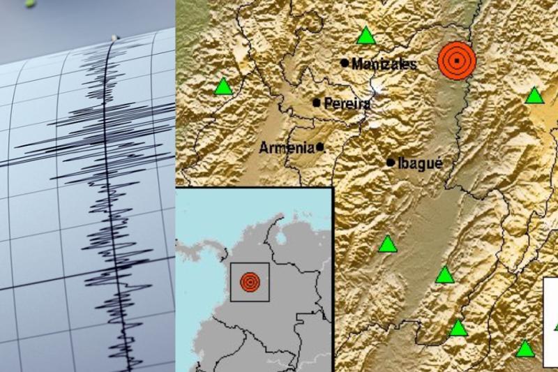 Un nuevo sismo se presentó en el país, esta vez con epicentro en el Tolima.