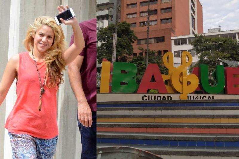 Shakira estuvo en Ibagué