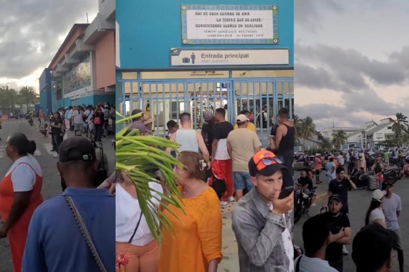 Bloquearon el aeropuerto de San Andrés y turistas perdieron sus vuelos, ¡hay caos!