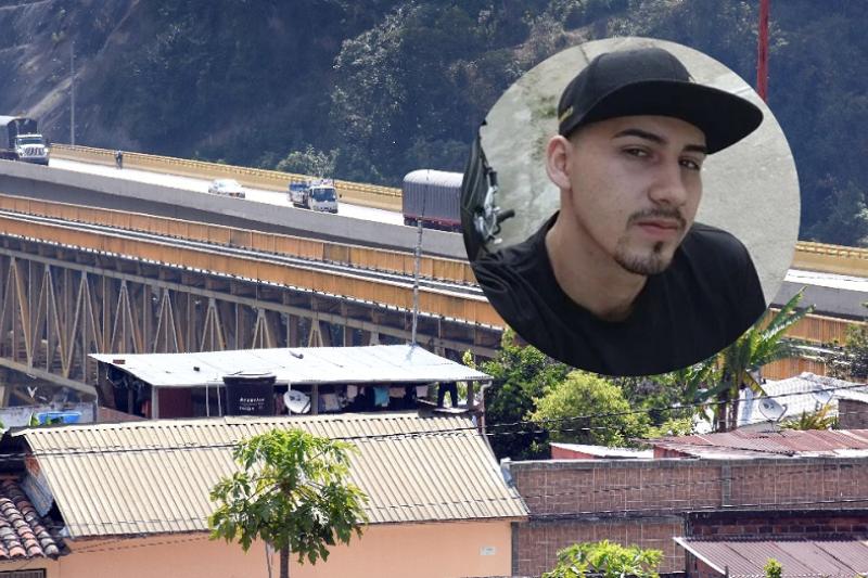 Camilo, de solo 20 años, tomó fatal decisión en el Tolima: saltó desde puente en Cajamarca