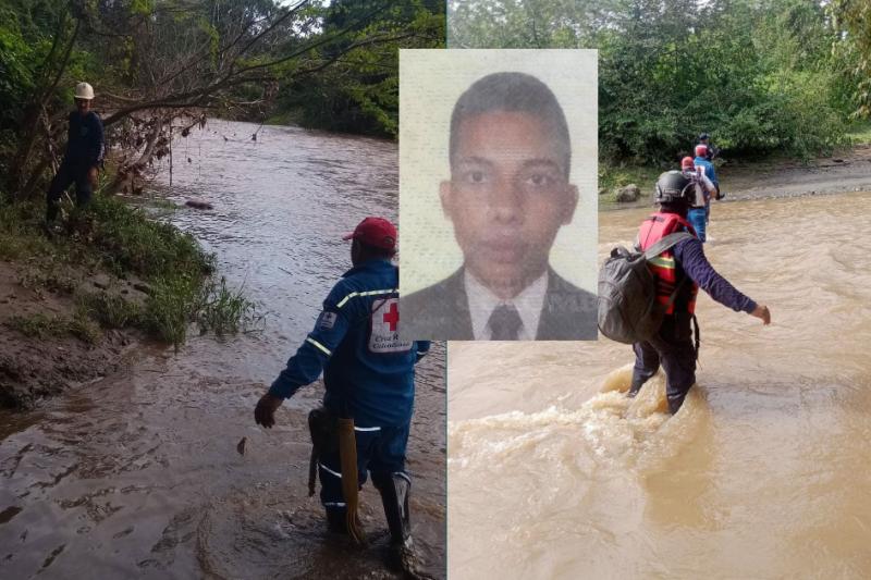 ¡Luto en el Tolima! Carlos, de 26 años, intentaba cruzar un río, pero resbaló y acabó muerto