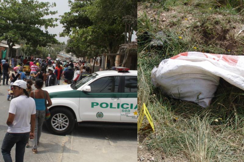 Policías del Tolima, sorprendidos: hombre los vio, salió corriendo y dejó tirado costal sospechoso