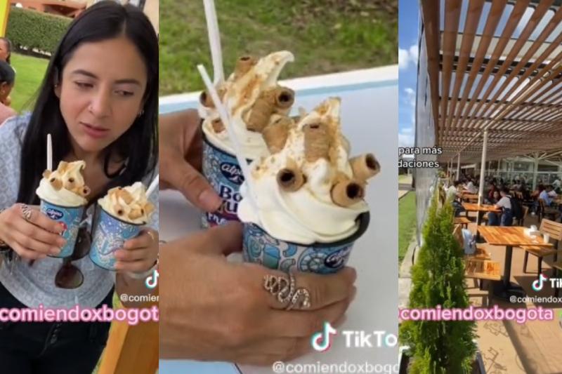 ¡Delicia! El helado de Bon Yurt sí existe y es un postre imperdible: vendedores no dan abasto