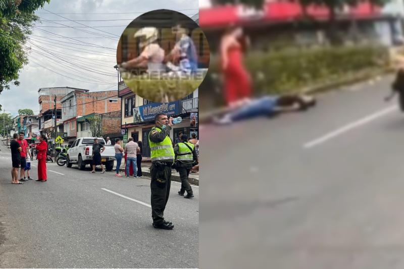 Impactante: en plena avenida Guabinal asesinaron a ciudadano, ¡pánico en la zona!