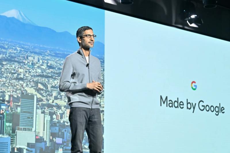 Sundar Pichai, CEO de Google, presentó las novedades de los productos y servicios de la compañía.