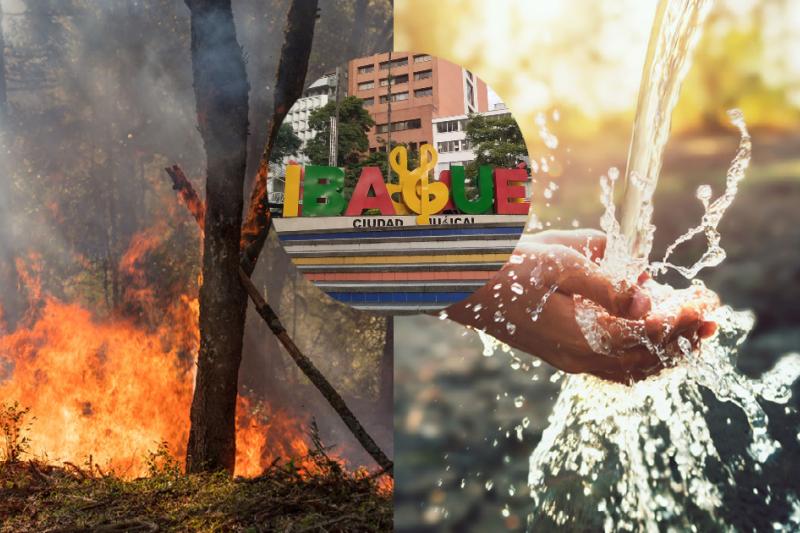¡Urgente! Declaran alerta roja en Ibagué ante terrible ola de calor: ¿afecta el servicio de agua?
