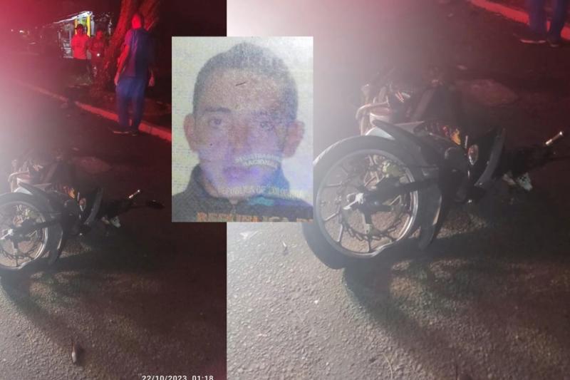 ¡Fatal accidente en el Tolima! Hombre se mató en su moto al estrellarse contra un árbol