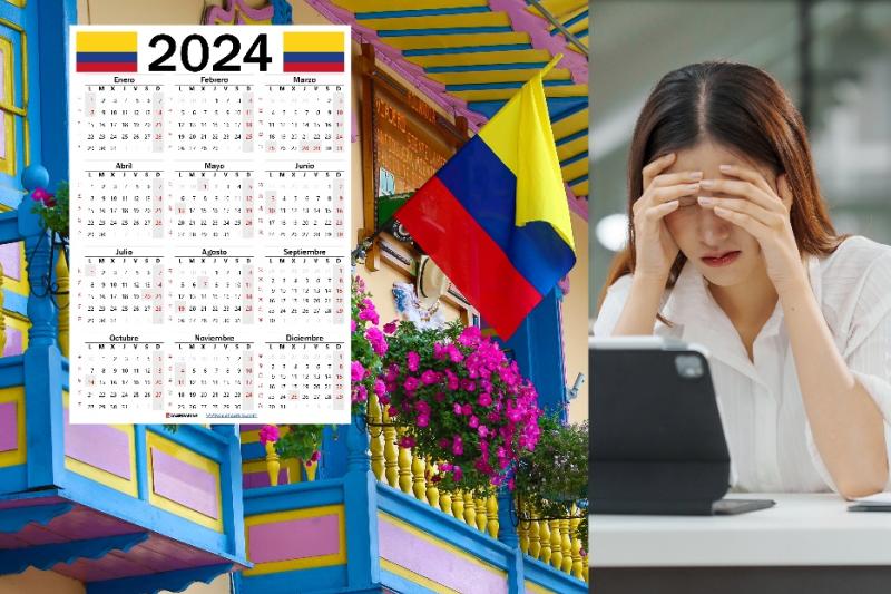 Revelan gran cambio en los días festivos del 2024 en Colombia: a muchos no les va a gustar